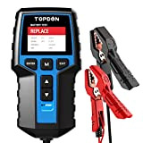 12V 24V Testeur de batterie TOPDON BT200 testeur batterie voiture Test de Lancement Test de Recharge pour Batteries 100-2000 CCA