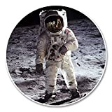2 x 10 cm en vinyle Motif astronaute espace étiquette bagage de voyage La Nasa pour ordinateur portable Lune # 6234 - ...