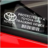 5 x TOYOTA dispositif de repérage GPS de fenetre 87 x 30 mm-Avensis, RAV4 Yaris/Corolla, Prius, voiture, Van alarme Tracker