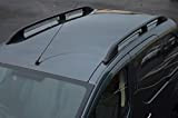 Accessoires ALVM - Kit de rails de toit en aluminium noir - Barres latérales pour voiture Berlingo L1 (2008-18)
