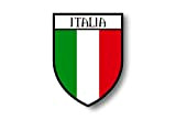 Akachafactory Autocollant Sticker Voiture Moto Blason Ville Drapeau Italie Italien