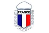 Akachafactory Fanion Mini Drapeau Pays Voiture Decoration France Francais