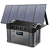 ALLPOWERS Centrale électrique portable (S2000) 1500 Wh Générateur solaire 2000W (pic 4000W) Prise avec panneau solaire pliable 400W pour camping, ...