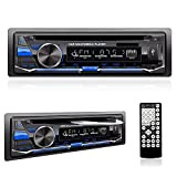 Alondy Autoradio Bluetooth USB CD/DVD Lecteur,1 Din Radio RDS FM AM MP3 SD AUX Mains-Libres
