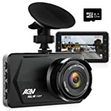 AQV Dashcam 1080P FHD Caméra Embarquée Voiture Écran 3 Pouces Caméra de Voiture, Grand Angle 170°, G capteur, Enregistrement en ...