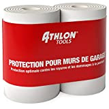 ATHLON TOOLS 2X FlexProtect Protection Murale de Garage, Longueur de 2 m respectivement, Protection des arêtes de portières de Voiture ...