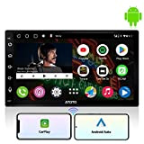 ATOTO A6 PF Android 2 Din Écrans de Tableau de Bord intégrés, 7 Pouces écran Tactile Autoradio , Carplay sans ...