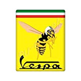 Autocollant 3D en forme de dôme pour le badge avant (horncasting) de votre vespa, avec le logo Mio Vespa sur ...