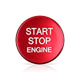 Autocollant de démarrage du moteur - Bouton de démarrage du moteur - Couvercle compatible avec les accessoires Alfa Romeo Giulia ...