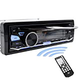 Autoradio avec Lecteur CD DVD Bluetooth USB,1 Din RDS Radio FM/AM,MP3 SD AUX 12V Hengweili