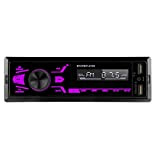 Autoradio Bluetooth à écran Tactile, Autoradio 1 Din Lecteur MP3 Supporte USB/SD/AUX,Poste Radio Voiture Main Libre Stéréo,Radio FM,Deux USB Port,7 ...