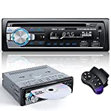 Autoradio Bluetooth CD DVD Lecteur, CENXINY RDS Poste Radio Voiture Bluetooth 5.0 Mains-Libres 1 Din Autoradio FM avec USB Micro ...
