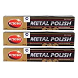 Autosol Metal Polish Chrome Shine 75ml Paquet de 3