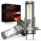 AUXIRACER Ampoule H7 LED, LED Phares pour Voiture 6500K Blanc IP65 Étanche 12V, Ampoules Auto de Rechange Pour Lampes Halogènes ...