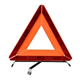 AYKRM Triangles de signalisation Triangle d'avertissement d'urgence, Norme européenne (Rouge2, 43CM)