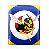 Badge avant en forme de dôme 3D pour le badge avant de votre cible vespa Blue et le logo MioVespa ...