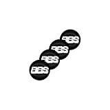 BBXFLL 4 Pièces Cache-moyeux Centre, pour Compatible with BBS Logo 3D Car Couverture ​Emblem Roue Cache Décoratio Stickers Enjoliveurs Capuchons ...