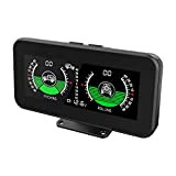 BELEY Inclinomètre numérique M50 pour voiture - Angle de pente - Avec surveillance de la tension de la batterie - ...