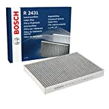 Bosch R2431 - Filtre d'habitacle anti-odeurs au charbon actif - filtre à poussière et à pollen