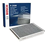 Bosch R2598 - Filtre d'habitacle anti-odeurs au charbon actif - filtre à poussière et à pollen