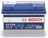 Bosch S4E08 - Batterie Auto - 70A/h - 760A - Technologie EFB - adaptée aux Véhicules avec Start/Stop