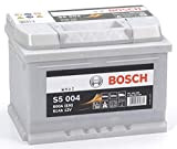 Bosch S5004 - Batterie Auto - 61A/h - 600A - Technologie Plomb-Acide - pour les Véhicules sans Système Start/Stop