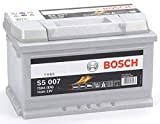 Bosch S5007 - Batterie Auto - 74A/h - 750A - Technologie Plomb-Acide - pour les Véhicules sans Système Start/Stop