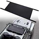Bosmutus Car Roof Hammock Compatible with Jeep Wrangler YJ TJ JK & JKU JL JLU 1987-2021 Waterproof Car Bed Rest ...