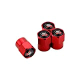 Bouchons anti-poussière de valve de pneu, 4pcs roue de valve de pneu Cap for Seat Altea Leon FR Logo Ibiza ...