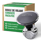 Boule de Volant Voiture - Compatible Tous Volants - Pommeau de Conduite Haute Fluidité Sans Jeu pour Auto, Tracteur, Tondeuse, ...