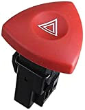 Bouton Warning Rouge DE DETRESSE Compatible avec Trafic Clio Laguna Espace Vel satis Master Opel Vivaro Primastar