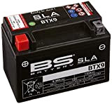 BS battery 300674 btx9 AGM SLA Moto Batterie Noir