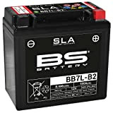 BS battery 300836 bb7l-B2 AGM SLA Moto Batterie, Noir