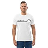 C63 V8 Motorsport Performance T-shirt de marque de tuning de voiture compatible avec les conducteurs Mercedes, Blanc., XL