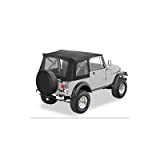 Capotage Bâche SuperTop Noir Classic Jeep CJ7 & Jeep YJ 51599-15