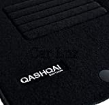 Car Lux AR00032 Tapis de sol sur mesure Edition Velour avec talonnette pour Qashqai Tekna à partir de 2014