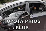 Car Lux AR00660 Déflecteurs d'air avant et arrière pour Toyota Prius Plus Prius+ à partir de 2016