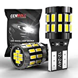CENMOLL T10 W5W Ampoule LED, ampoules LED pour éclairage intérieur de voiture super lumineuses pour l'intérieur de la voiture, liseuses ...