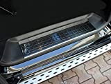 Chromeline Lot de 4 protections de seuil de porte chromées en acier inoxydable pour Peugeot Expert Traveler à partir de ...