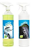 Cleanerist 1+1 litre de capote imperméabilisant I Scellant I Kit d'entretien I capote I pour couverture en tissu, cuir synthétique ...