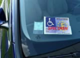 col Support adhésif pour Carte de stationnement handicapé Porte étui à Pare-Brise Fabrication Française