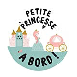 Color pop® Bébé à Bord magnétique (Princesse) - Fabrication française - Diamètre : 15 cm