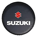 Compatible avec la housse de roue de secours Suzuki | Housse de pneu de secours étanche à la poussière (taille ...