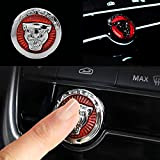 Coque de protection pour bouton de démarrage et d'arrêt du moteur de voiture sans clé pour Jaguar XF XE XJ ...