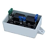 Coupleur séparateur Faible capacité 50A /Maxi 70A Scheiber - 3 départs de Batteries Inclus Relais frigo