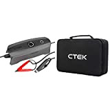 CTEK CS FREE - Chargeur et Mainteneur de Batterie Portable avec la Technologie Adaptive Boost, Set de Voyage Parfait