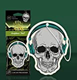 Désodorisant Voiture A Suspendre Aroma Car Headphones Skull - Dia De Los Muertos