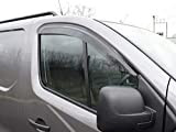 DGA Lot de 2 déflecteurs d'air teintés pour vitre de camionnette Avant et Pare-Pluie pour Fiat Talento VY51807#3