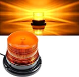 Dinfu Gyrophare LED orange 12V lumière stroboscopique d'urgence Attention signalement Ambre lumières pour camion véhicule |strobe beacon light
