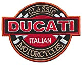 Ducati Patch écusson thermocollant Moto Monster Diavel Italie Moto GP DUC02